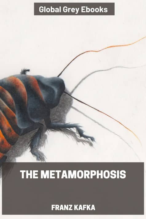 cover page for the Global Grey edition of The Metamorphosis by Franz Kafka