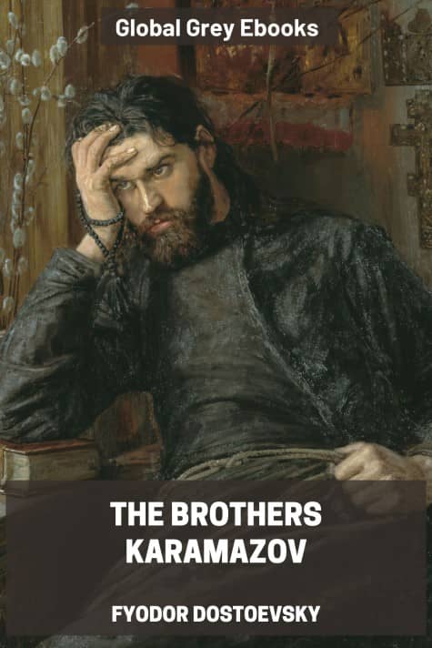 cover page for the Global Grey edition of The Brothers Karamazov by Fyodor Dostoevsky