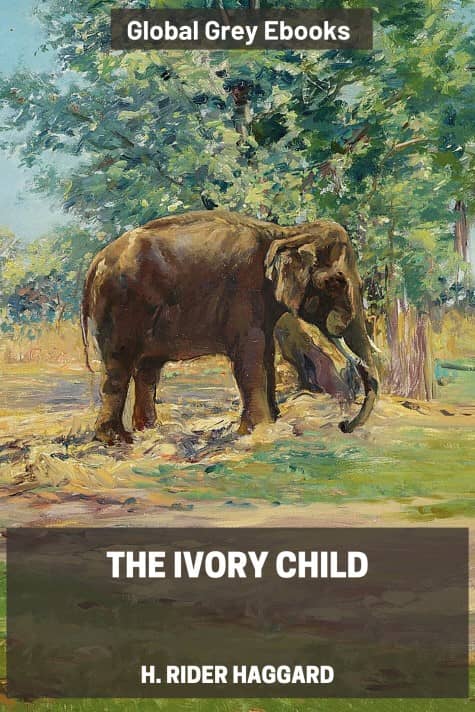 The Ivory Child, by H. Rider Haggard - click to see full size image