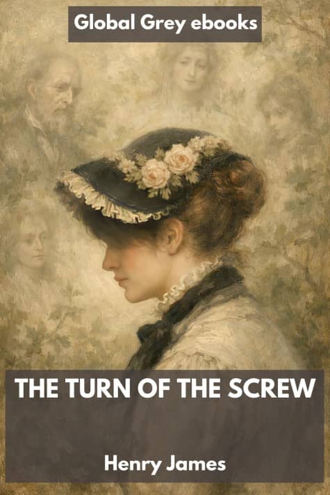cover page for the Global Grey edition of The Turn of the Screw by Henry James