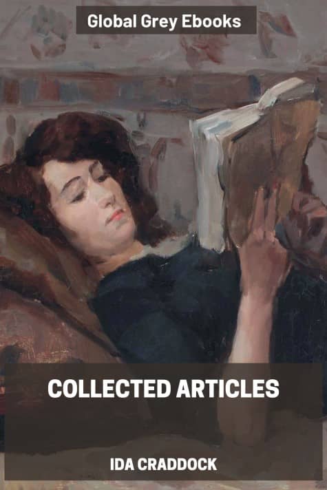 Collected Articles, by Ida Craddock - click to see full size image