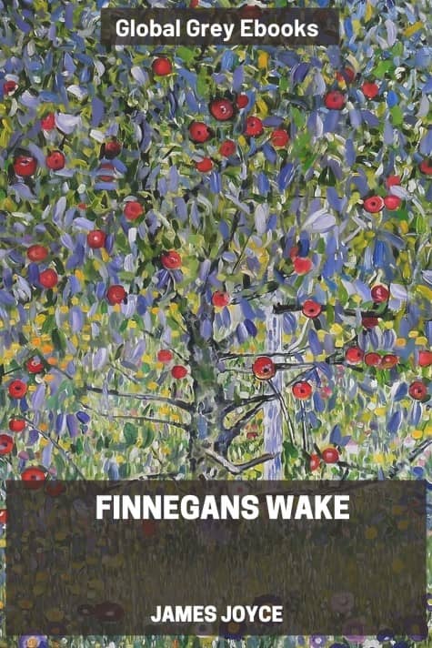 cover page for the Global Grey edition of Finnegans Wake by James Joyce