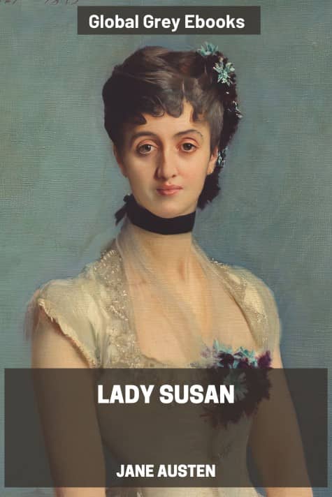 cover page for the Global Grey edition of Lady Susan by Jane Austen