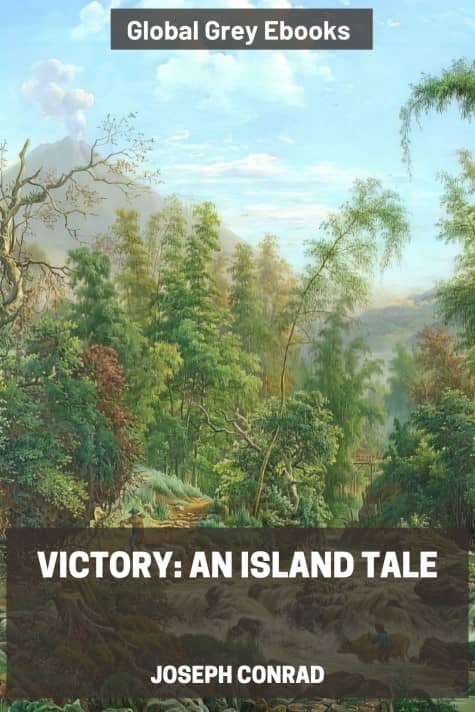 cover page for the Global Grey edition of Victory by Joseph Conrad
