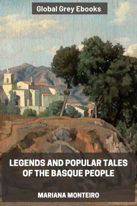 cover page for the Global Grey edition of Legends and Popular Tales of the Basque People by Mariana Monteiro
