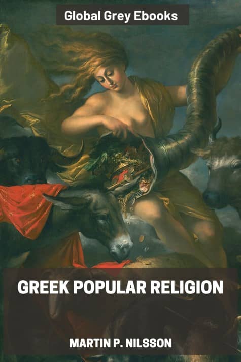 cover page for the Global Grey edition of Greek Popular Religion by Martin P. Nilsson