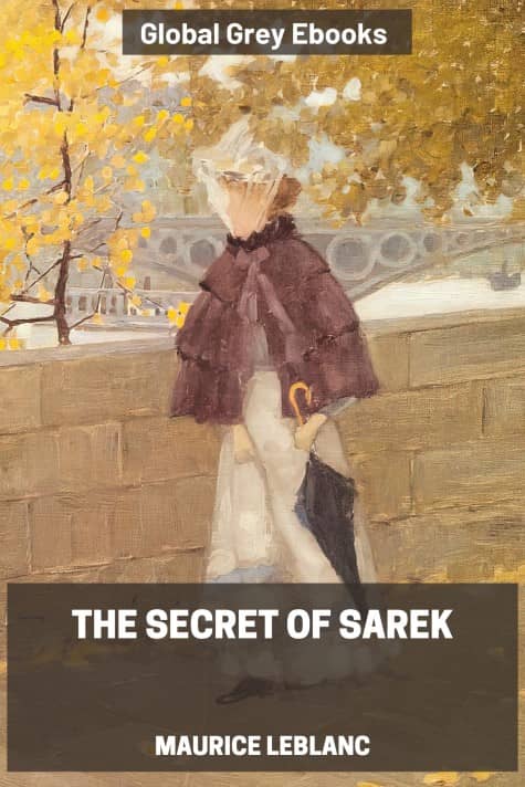The Secret of Sarek, by Maurice Leblanc - click to see full size image