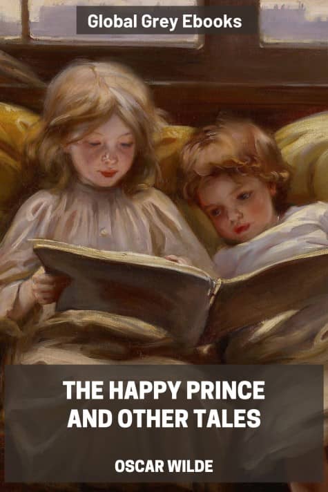 cover page for the Global Grey edition of The Happy Prince and Other Tales by Oscar Wilde