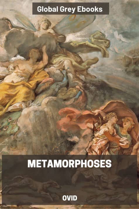 cover page for the Global Grey edition of Metamorphoses by Ovid