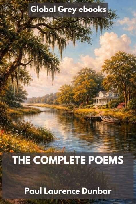 cover page for the Global Grey edition of The Complete Poems by Paul Laurence Dunbar