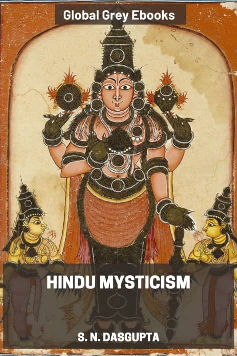 Hindu Mysticism, by S. N. Dasgupta - click to see full size image