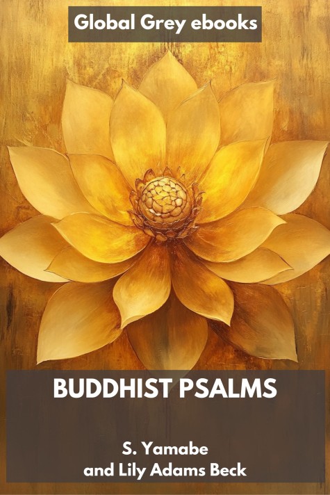 cover page for the Global Grey edition of Buddhist Psalms by S. Yamabe and Lily Adams Beck