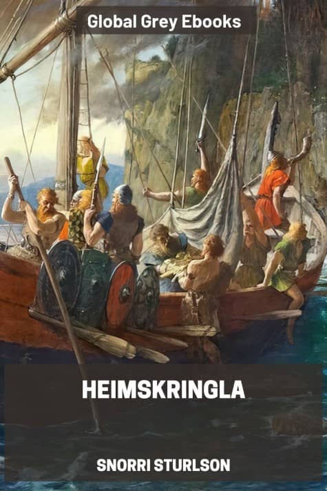 cover page for the Global Grey edition of Heimskringla by Snorri Sturlson