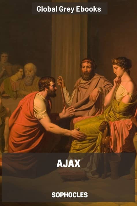 cover page for the Global Grey edition of Ajax by Sophocles