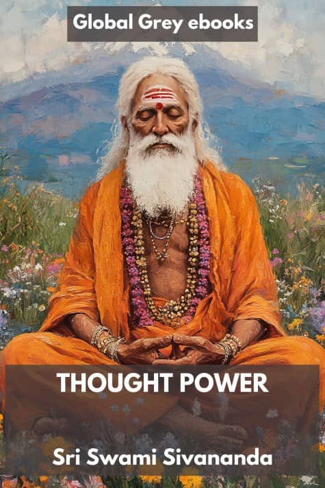cover page for the Global Grey edition of Thought Power by Sri Swami Sivananda