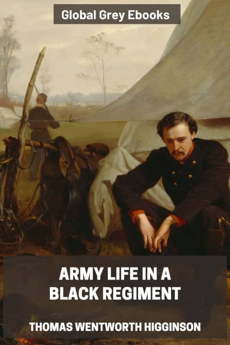 cover page for the Global Grey edition of Army Life in a Black Regiment by Thomas Wentworth Higginson