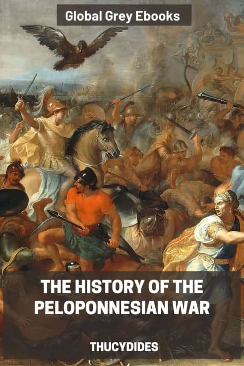 cover page for the Global Grey edition of The History of the Peloponnesian War by Thucydides
