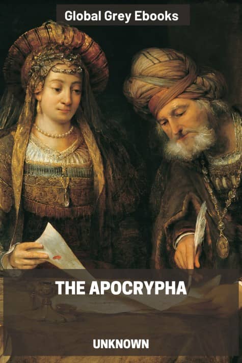 cover page for the Global Grey edition of The Apocrypha by Unknown