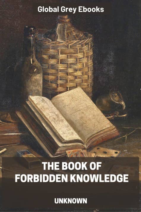 cover page for the Global Grey edition of The Book of Forbidden Knowledge by Unknown