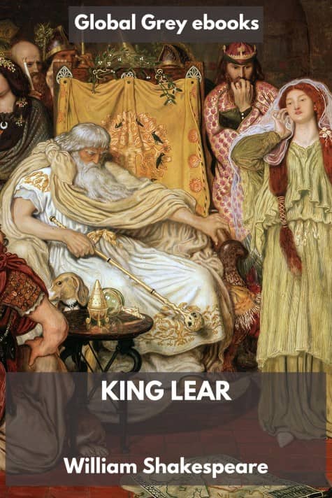 cover page for the Global Grey edition of King Lear by William Shakespeare