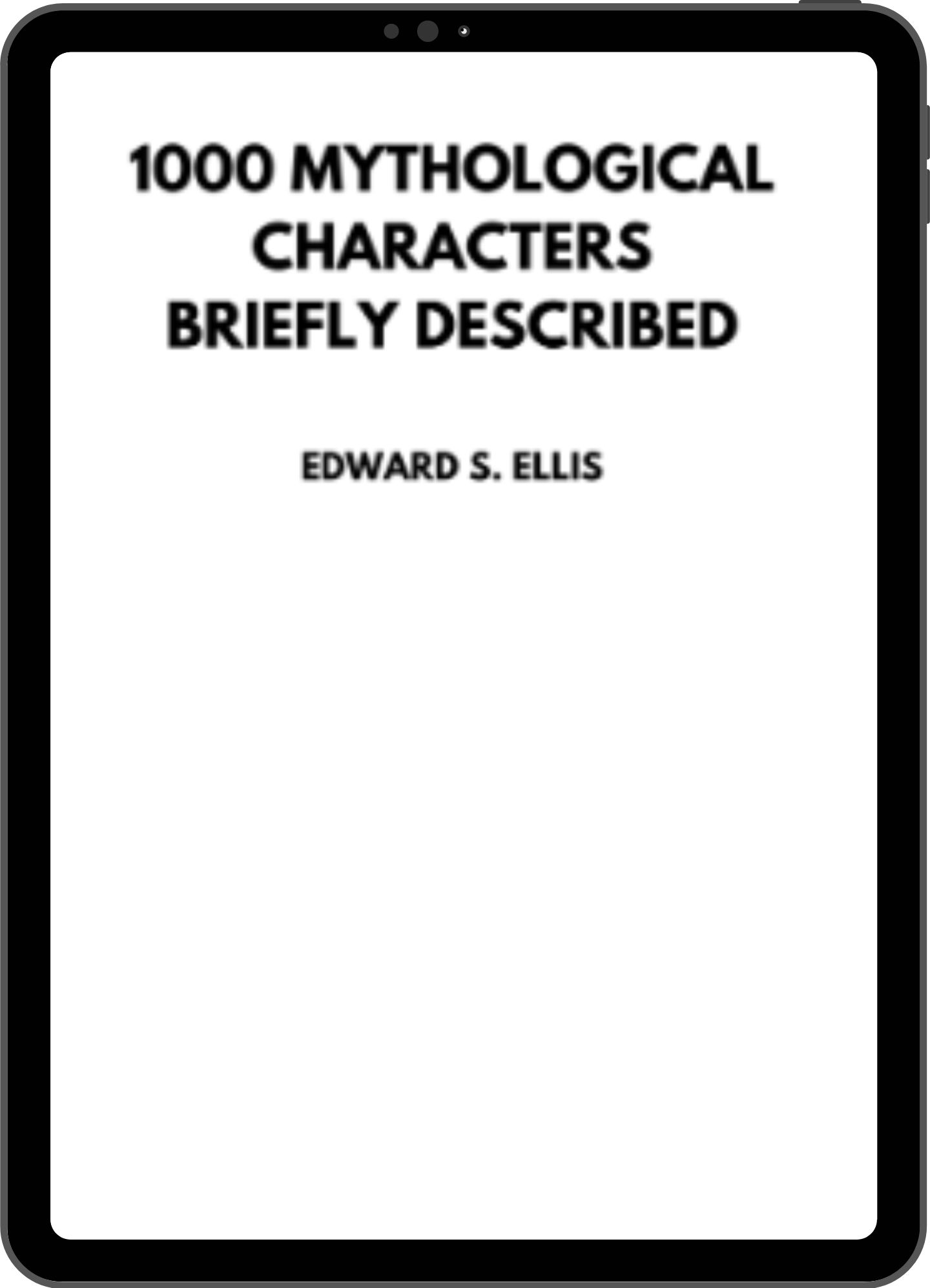 Inside title page mock-up