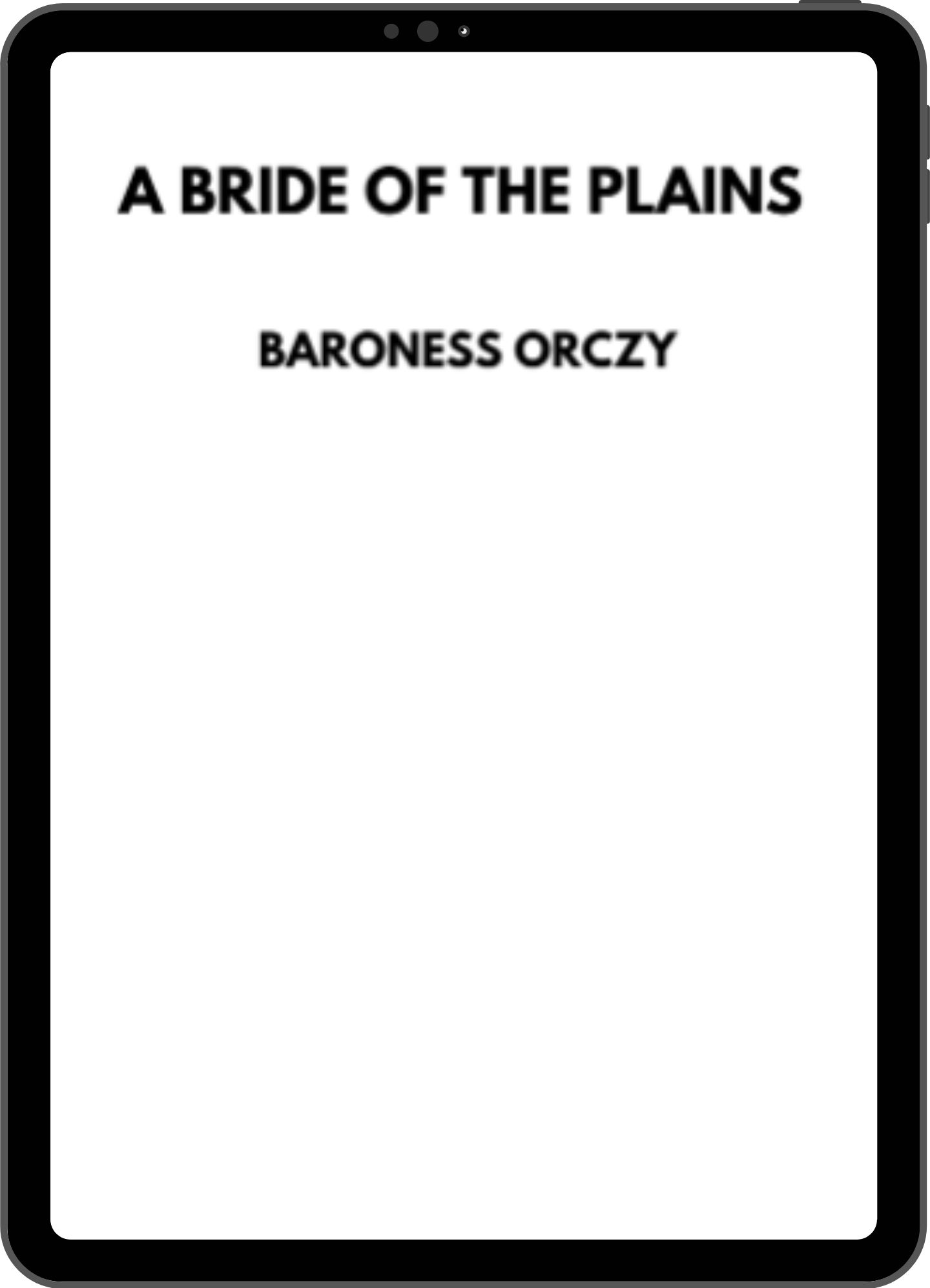 Inside title page mock-up