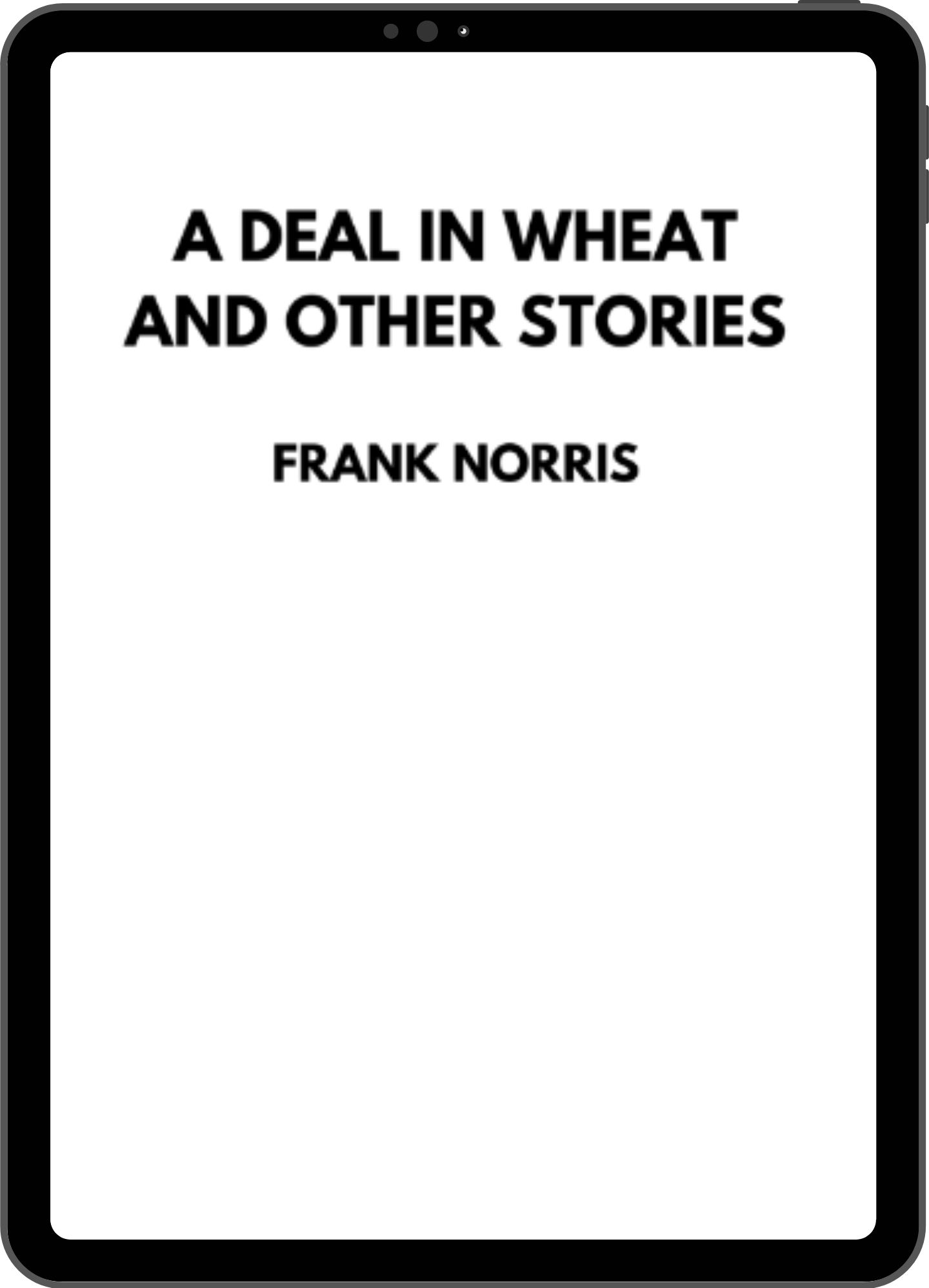 Inside title page mock-up