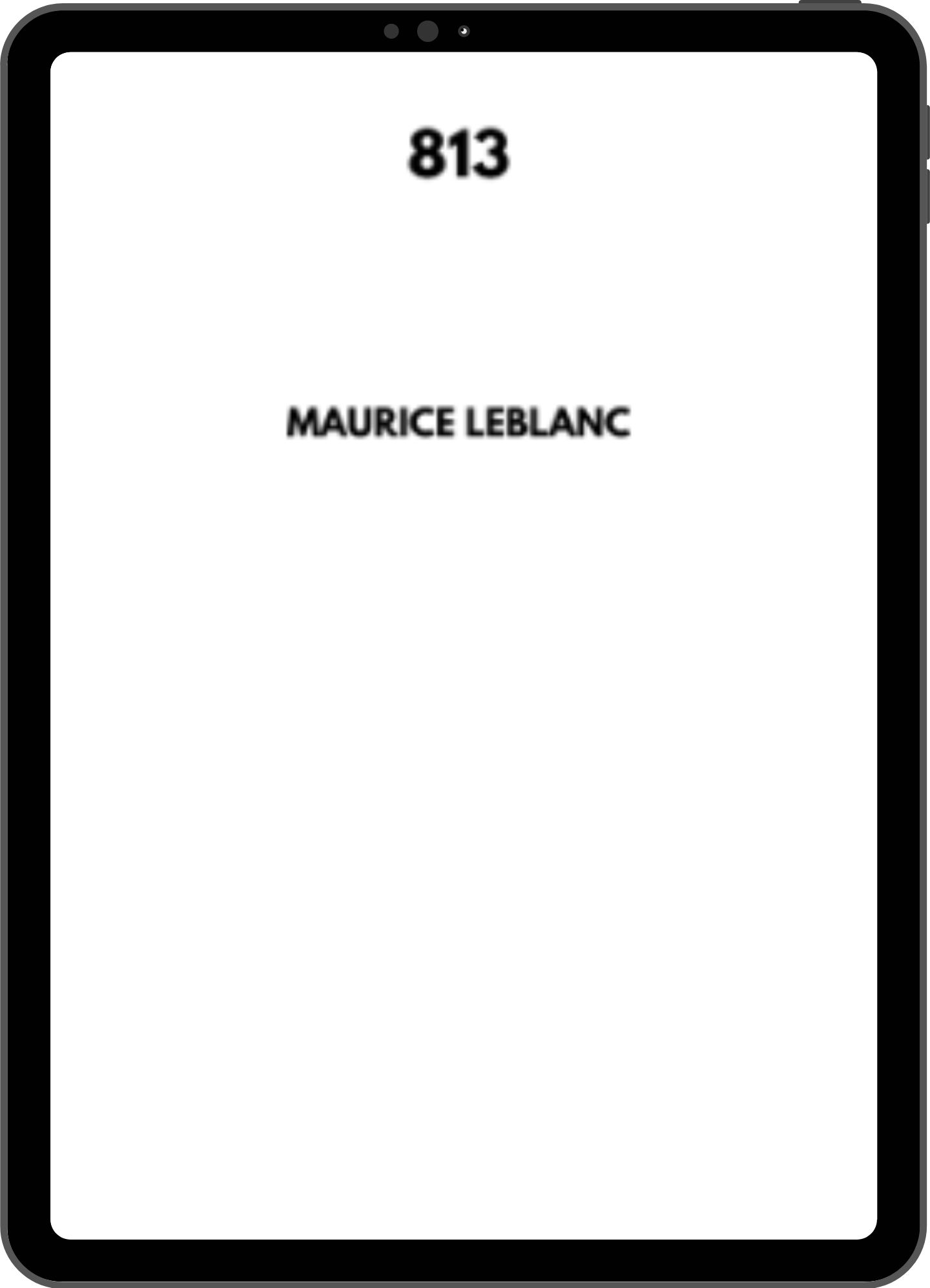 Inside title page mock-up
