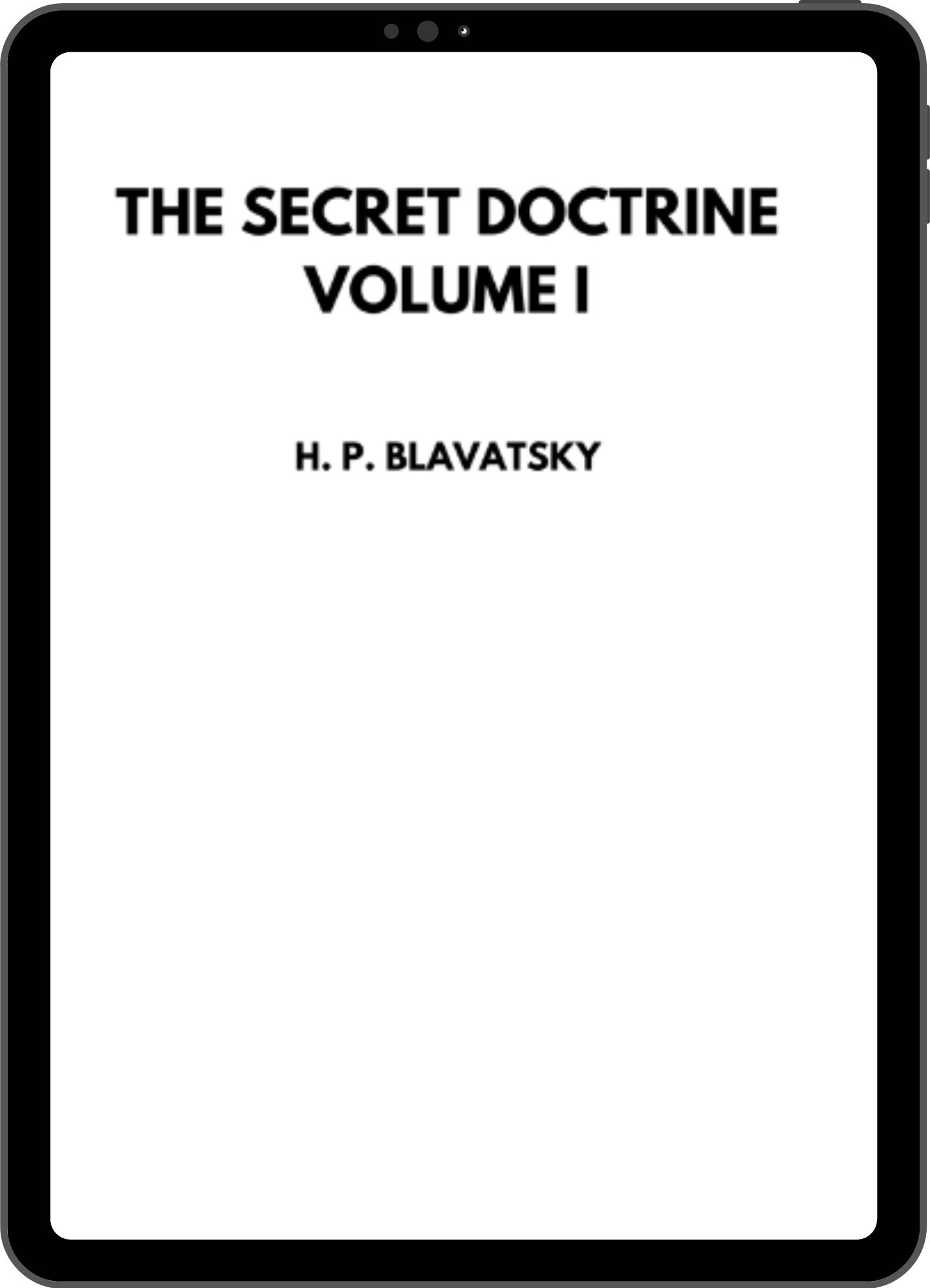 Inside title page mock-up