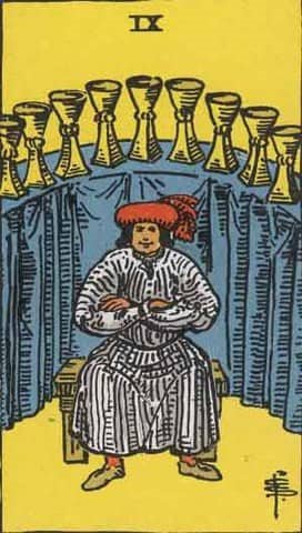 Nine of Cups