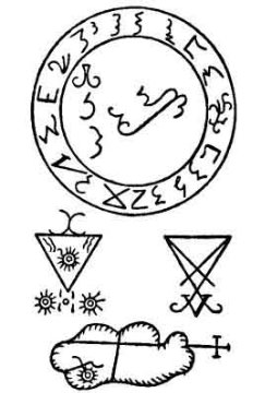 THE SEAL AND CHARACTERS OF LUCIFER