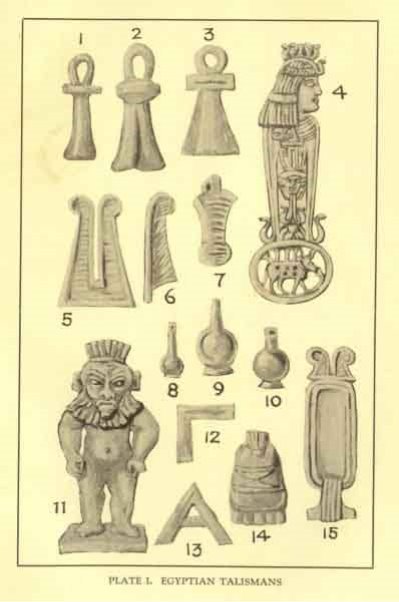 Plate I: EGYPTIAN TALISMANS