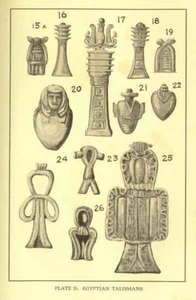 PLATE II. EGYPTIAN TALISMANS