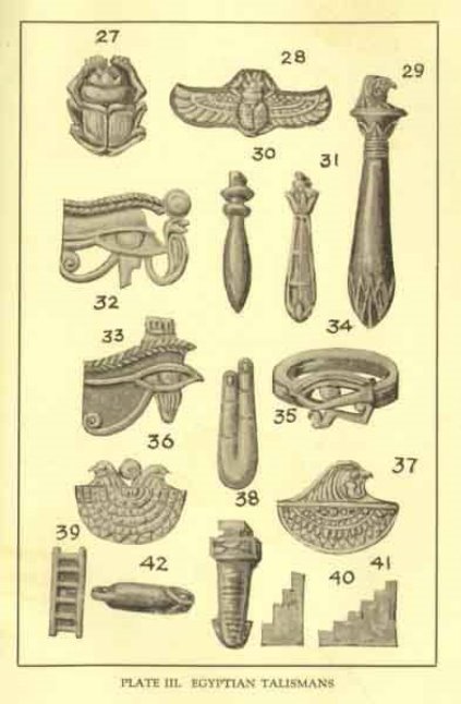 PLATE III. EGYPTIAN TALISMANS