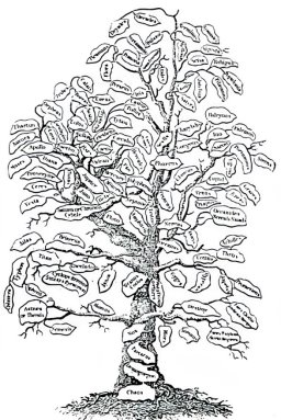 THE TREE OF CLASSICAL MYTHOLOGY.