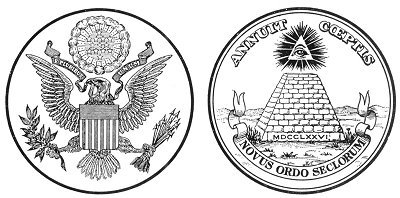 THE OBVERSE AND REVERSE OF THE GREAT SEAL OF THE UNITED STATES OF AMERICA.