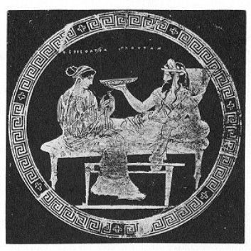 Fig. 25. Plouton and Persephone (Pherephatta)