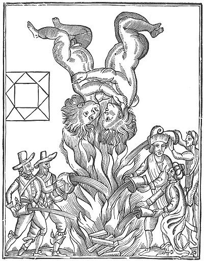 FACSIMILE of the ASTROLOGICAL HIEROGLYPHIC of the GREAT FIRE in LONDON, SEPTEMBER 2d, 1566, published by W. LILLY, in the YEAR 1651.