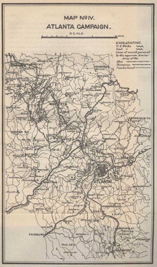 Map—Atlanta Campaign IV.